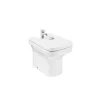 Bide De Porcelana Adosado A Pared Compacto – Roca – Dama