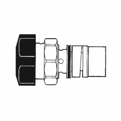 Cabezal Alpa 80 Empotrado Negro – 1020 – Presto Iberica