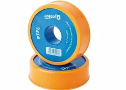 Cinta De Sellado De Teflon Grande Y Fina 50m X 19mm X 0,1mm – 2180010030 – Unecol