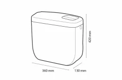 Cisterna Doble Descarga – PrestoEquip – 87240