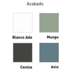 Columna Auxiliar De Baño Con 1 Puerta Reversible – Arco – Visobath