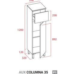Columna De 35 Cm – Torvisco Group – Sil