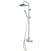 Columna De Ducha Monomando Mezcladora Rociador 250 Mm – Albos – 71250300 – Galindo
