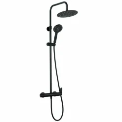 Columna De Ducha Monomando En Acabado Negro – Nite – AQG