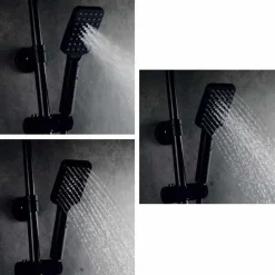 Columna De Ducha Monomando En Acabado Negro – Nite – AQG