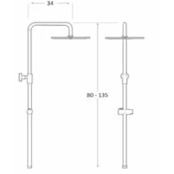 Columna De Ducha Monomando – Lyon – Aquahome
