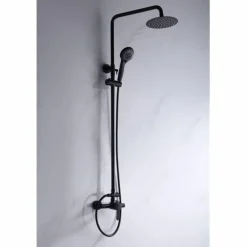 Columna De Ducha Negra – Roma – Imex – BDR001/NG