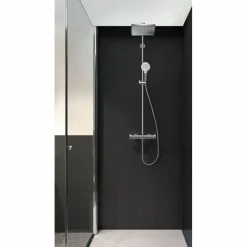 Columna De Ducha Termostato 1Jet – Crometta E 240 – Ecostat 1001Cl – Hansgrohe