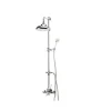 Columna De Ducha Termostática Cromo Con Accesorios De Ducha – Retro – 40049100 – Galindo