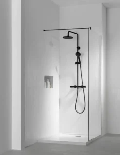 Columna De Ducha Termostática Negra A5A9F18NB0 T – BASIC – VICTORIA – Roca