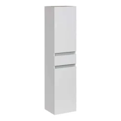 Columna MATTY Blanco 2 Puertas Y 1 Cajón 35×154 Cm – TAROB030B – Gamma