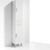 Columna/Pilar Auxiliar Blanco Brillo 189 Cm Alto – Claudia/Tania – Muebles Jumar