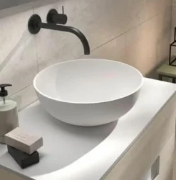 Conjunto 120 Cm Mueble Bajo + Encimera De 10 Cm Y Lavabo Sobre Encimera – Nomad – Visobath