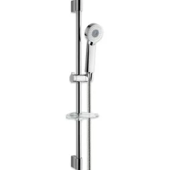 Conjunto Barra Deslizante Ducha 3 Jets – Kiva – Plastisan