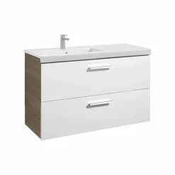 Conjunto Completo Mueble + Lavabo De 90 O 110 Cm – Prisma – Roca