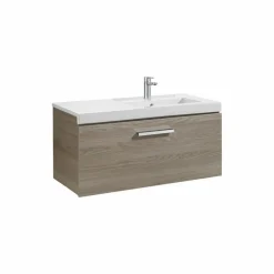 Conjunto Completo Mueble De 1 Cajón + Lavabo De 90 O 110 Cm – Prisma – Roca