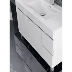 Conjunto Completo Suspendido, Lavabo Y Espejo Fondo 39 – Torvisco Group – Sil