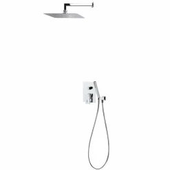 Conjunto De Baño-ducha Empotrable Nitro Negro – K15247416 – Galindo – LuxCover
