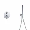 Conjunto De Ducha Monomando Empotrado Cromado Serie Tívoli – GPT039 – Imex
