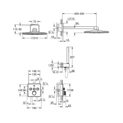 Conjunto De Ducha Perfect Smartcontrol – Grohe