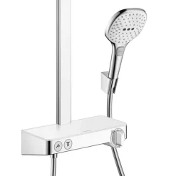 Conjunto De Ducha Raindance Select E 360 Showerpipe Termostato Ducha Visto Showertablet Select 300 – Hansgrohe