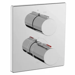 Conjunto De Ducha Termostático Square – T-2000 – Roca