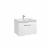Conjunto De Mueble 1 Cajón + Lavabo 80 O 60 Cm – Prisma – Roca