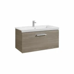 Conjunto De Mueble 1 Cajón + Lavabo 80 O 60 Cm – Prisma – Roca