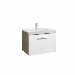Conjunto De Mueble 1 Cajón + Lavabo 80 O 60 Cm – Prisma – Roca