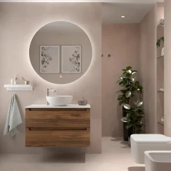 Conjunto De Mueble Suspendido 2 Cajones Con Lavabo Veneto – Monterrey – Salgar