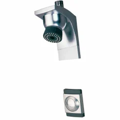 Conjunto Ducha Dl Accionamiento Mediante Pulsador. PRESTO DL 400 Empotrada – 27104 – Presto Iberica