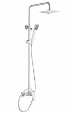 Conjunto Ducha Monomando Art Blanco Mate – BDAR025/BL – Imex
