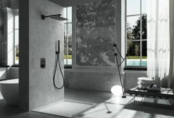 Conjunto Ducha Termostático Empotrado Hidra Negro – GPH035/NG – Imex