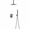 Conjunto Ducha Termostático Empotrado Top Níquel Cepillado – GTQ038/NQ – Imex