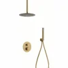 Conjunto Ducha Termostático Empotrado Line Oro Cep – GTQ038/OC – Imex
