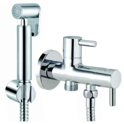 Conjunto Higiénico De Un Agua Ducha-bidet Hidro Escobilla – Oxen – 151414