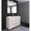 Conjunto Mueble A Suelo 3 Cajones Con Encimera Quadra Life SolidCoat Surface – Serie Life – Baños10
