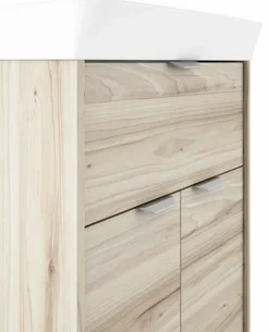 Conjunto Mueble A Suelo 1 Cajon Y 1 Puerta ó 1 Cajon Y 2 Puertas Con Fondo Reducido De 35,5 Cm + Lavabo Midi – Visobath