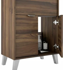Conjunto Mueble A Suelo 1 Cajon Y 1 Puerta ó 1 Cajon Y 2 Puertas Con Fondo Reducido De 35,5 Cm + Lavabo Midi – Visobath