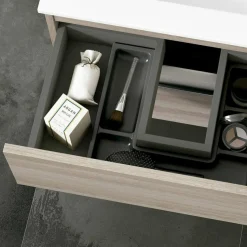 Conjunto Mueble De Baño 2 Cajones + Lavabo + Espejo – Vision – Visobath