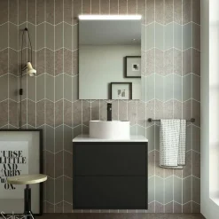 Conjunto Mueble De Baño + Lavabo Sobre Encimera – Optimus – Salgar