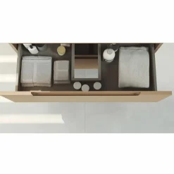 Conjunto Mueble De Baño Suspendido 2 Cajones + Lavabo Cerámico Flat/Ada – Kyoto – Visobath