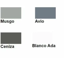 Conjunto Mueble De Baño Suspendido 2 Cajones Con Lavabo Ceramico Ada/flat – Arco – Visobath