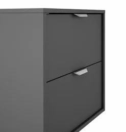 Conjunto Mueble Suspendido 2 Cajones + Tapa Con Fondo Reducido De 35,5 Cm – Midi – Visobath