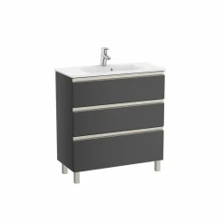 Conjunto Unik Mueble Base Compacto De Tres Cajones Y Lavabo – The Gap – Roca