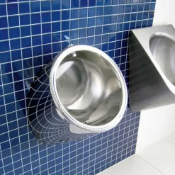 Conjunto Urinario PRESTOWASH INOX TUBO + Grifo Temporizado Presto XT UE – K088943 – Presto Iberica