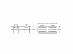 Contenedor (Posibilidad De Instalación Mediante Tornillería O Adhesivo) – Victoria – Roca – A816696C00