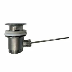 Desagüe Automático Lavabo Bidet Tapón Pequeño Completo Con Varilla Y Pomo Níquel – 47371 – Galindo – LuxCover