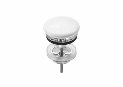 Desagüe Para Lavabo O Bidé Con Tapón Fijo Abierto De Porcelana Ø 72 – Aqua – Roca – A50640390C