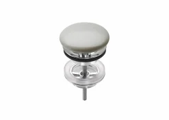 Desagüe Para Lavabo O Bidé Con Tapón Fijo Abierto De Porcelana Ø 72 – Aqua – Roca – A506403965
